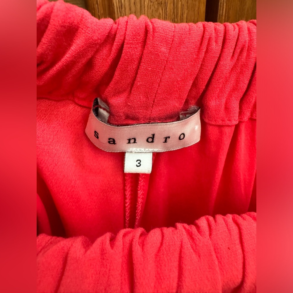 Hot Pink Sandro Size 3 Skirt - Picture 5 of 7